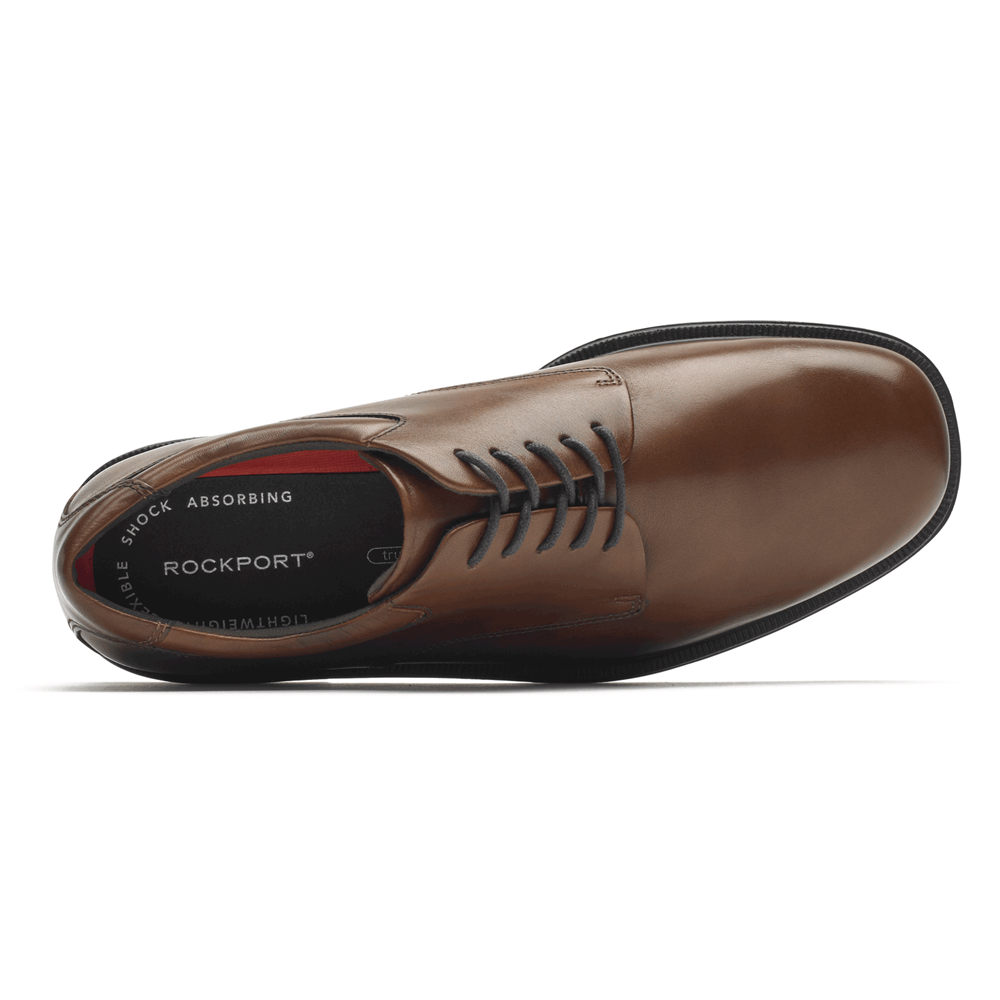 Rockport Mens Margin - Oxfords Brown - YMX604875